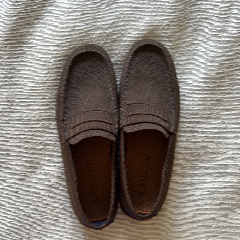 Rothy's Brown Slip-On Loafers Comfortable Casual Footwear